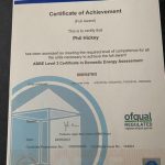 DOMESTIV ENERGY ASSESOR Accredited Installer Certificate